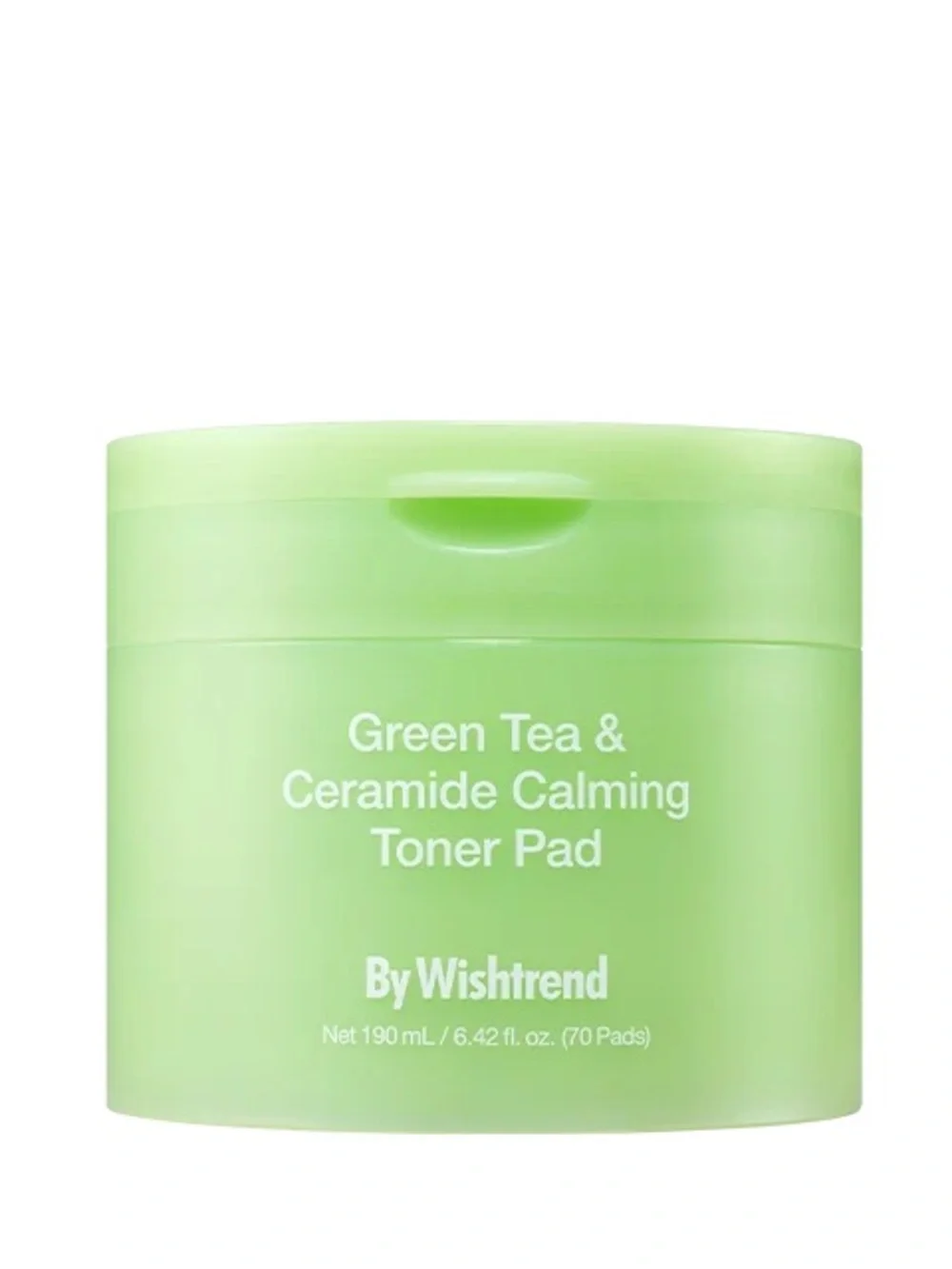 NEW By Wishtrend Green Tea & Ceramide Calming Toner Pad